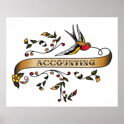 Poster Swallow et Soll with Accounting (Devant)