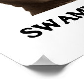 Poster Swami Vivekananda se lever Éveillé Pas Jusqu'À L'O (Coin)