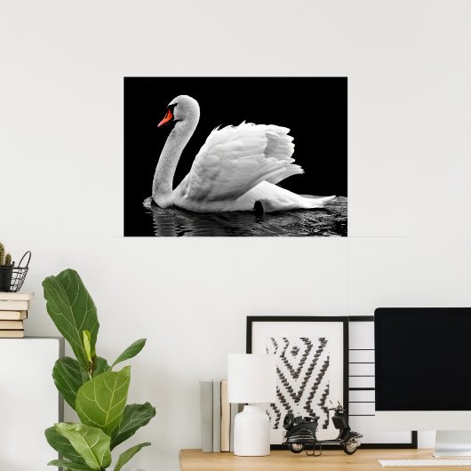 Poster Swan (Bureau à domicile)