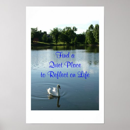 Poster Swan (Voorkant)