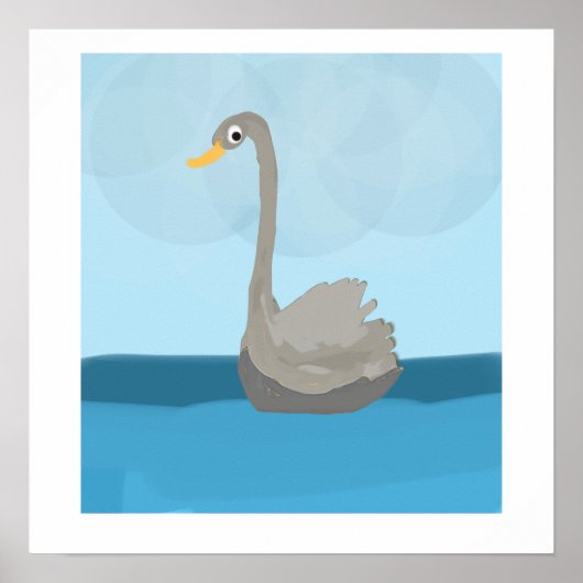 Poster Swan (Devant)