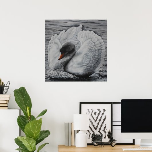 Poster Swan (Bureau à domicile)