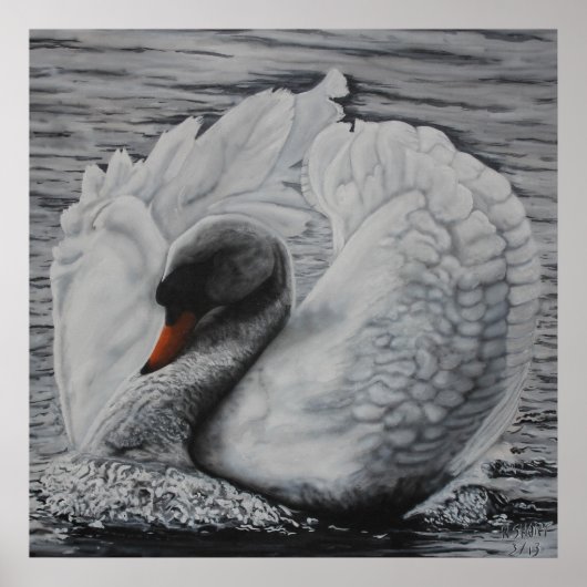 Poster Swan (Devant)