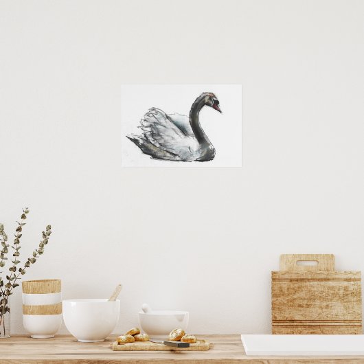 Poster Swan (Cuisine)