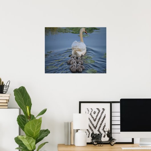Poster Swan (Bureau à domicile)