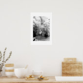 Poster Swan au Jardin d'Eden (Cuisine)