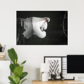 Poster Swan Natation (Bureau à domicile)
