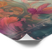 Poster Swan noir no 1 (Coin)