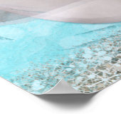 Poster Swan Princess Faux Gold Parties scintillant Fairy (Coin)