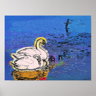POSTER SWANS