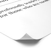 Poster Swans de définition d'amour (Coin)