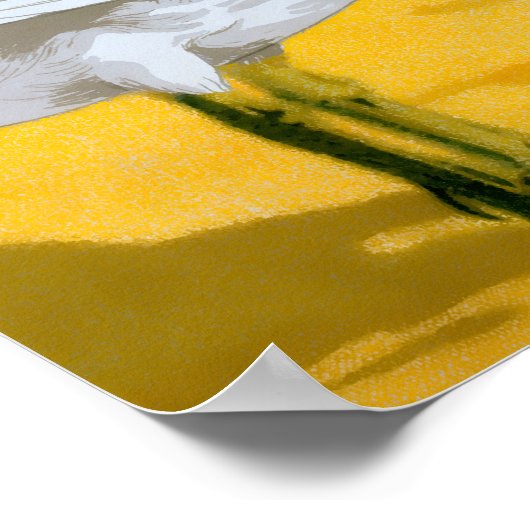 Poster Swans par Verneuil (Coin)