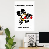 Poster SwarmBoxing.Com (Bureau à domicile)