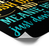 Poster Swearing Because Sometimes Gosh Darn And Meanie He (Coin)