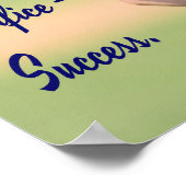 Poster Sweat plus Sacrifice égale Succès BASEBALL (Coin)