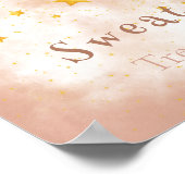 Poster Sweat Traitements Boho arc-en-ciel étoiles de la p (Coin)