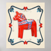 Poster Swedish Dala (Devant)