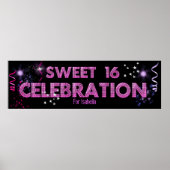 Poster Sweet 16 Banner (Devant)
