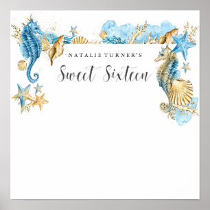 Poster Sweet 16 Signature Message Board