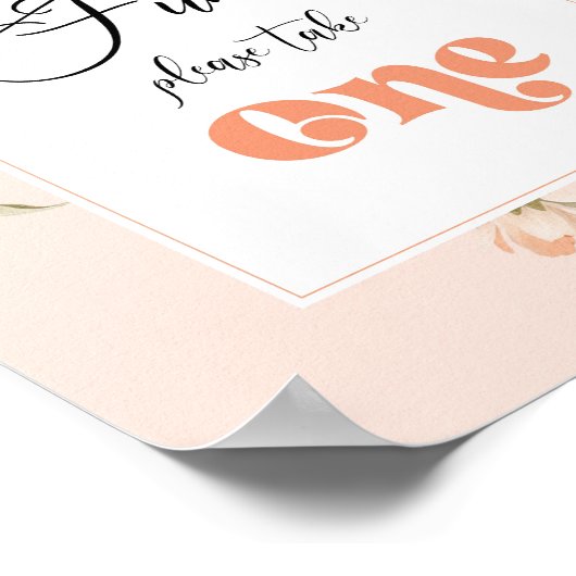 Poster Sweet as a peach Nous espérons que vous avez eu un (Coin)