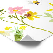 Poster Sweet As Can Bee Modern Minimal Welcome (Coin)