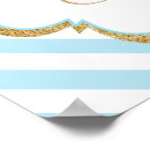 Poster Sweet Baby Boy Nursery (Coin)