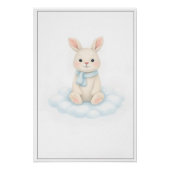 Poster Sweet Bunny Illustration – Premium Nursery Wall Ar (Devant)