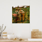 Poster Sweet Couple garçon et fille (Cuisine)