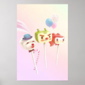 Poster Sweet Crew: Character Cake Pops on a Stick (Devant)