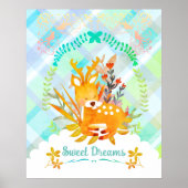 Poster Sweet Dreams Deer (Devant)