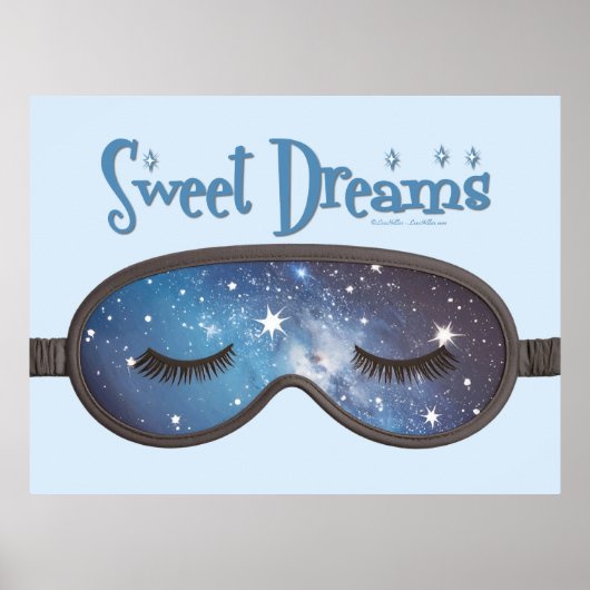 Poster Sweet Dreams Masque Visage (Devant)