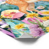 Poster Sweet Dreams Woodland Deer & Rabbits Nursery  (Coin)