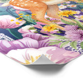 Poster Sweet Dreams Woodland Deer & Rabbits Nursery  (Coin)