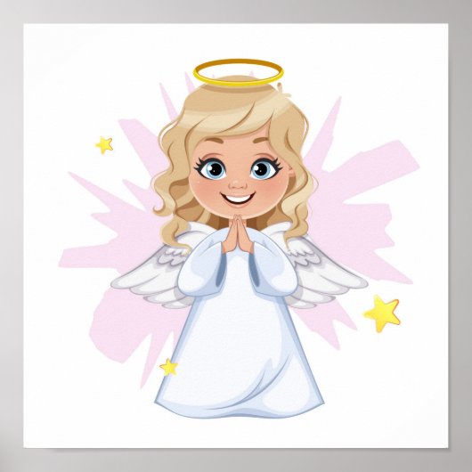 Poster Sweet Little Angel (Devant)