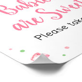 Poster Sweet Little Baby Watermelon Les bébés sont doux (Coin)