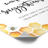 Poster Sweet little bee Baby name suggestions (Coin)