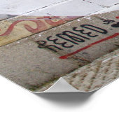 Poster Sweet Little Mustache (Coin)