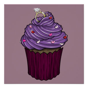 Poster Sweet Proposition Cupcake