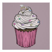 Poster Sweet Proposition Cupcake (Devant)