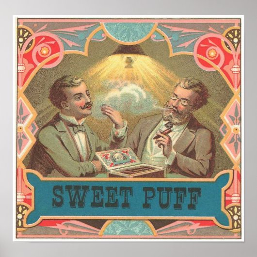 Poster Sweet Puff (Devant)