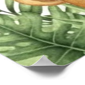 Poster Sweet Safari Animals Welcome Jungle Birthday  (Coin)