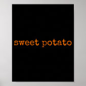 Poster Sweet Tato And Kind Of Rude Tato Cute Couples - Pa (Devant)