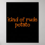 Poster Sweet Tato And Kind Of Rude Tato Funny Matching Co (Devant)