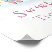 Poster Sweet Traitements Space girl Astronaut roquette ro (Coin)