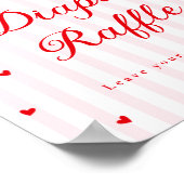 Poster Sweetheart Baby Shower Diaper Raffle Sign (Coin)