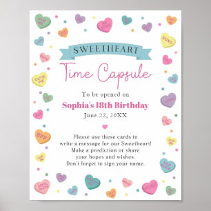 Poster Sweetheart Candy Conseil Temps Capsule Signal