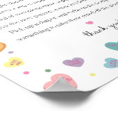 Poster Sweetheart Candy Février Pensées de couches (Coin)