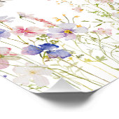 Poster Sweets and Traitements Favors Butterfly Floral Gar (Coin)