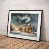 Poster Sweets Égarés - La Maison En Pain D'Argent La Nuit