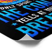 Poster Swimmer Swim Respiration Papillon nage Coach (Coin)